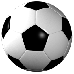 256x256 Soccer Ball Icon