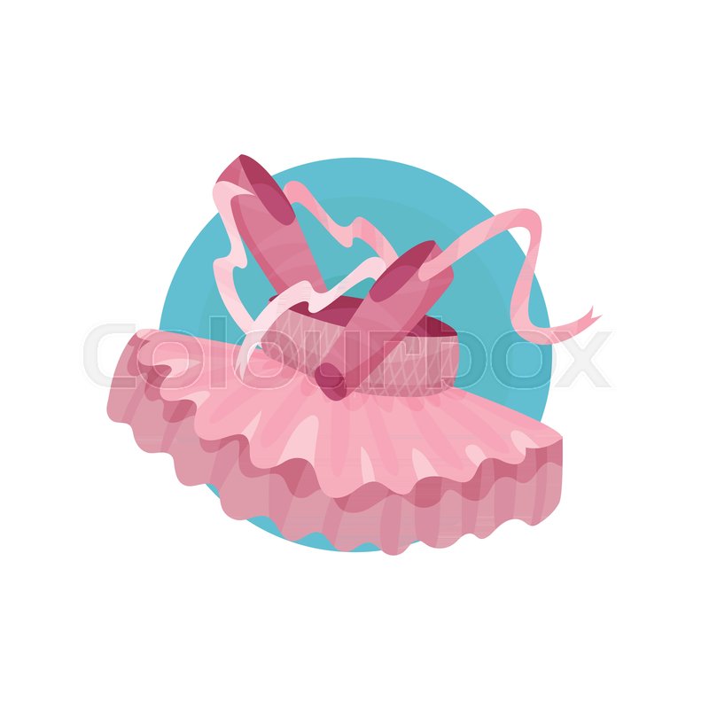 Ballet Icon, Pink Ballet Shoes And Stock Vector Colourbox 800x800 Ballet Icon, Pink Ballet Shoes And Stock Vector Colourbox