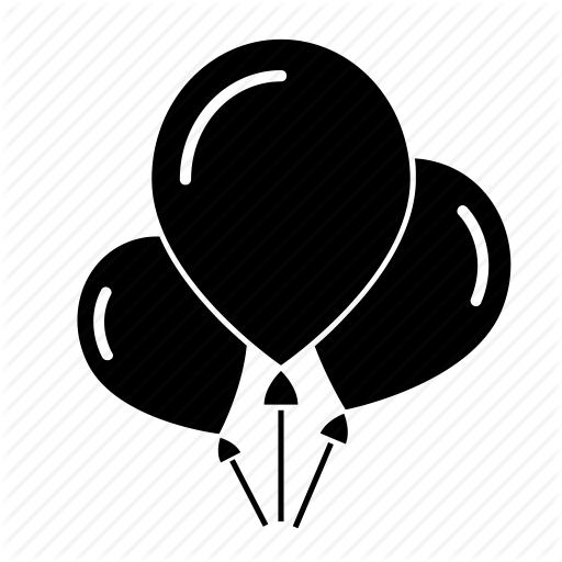 512x512 Balloon, Birthday, Celebration, Decoration, Festival, Love, Party Icon