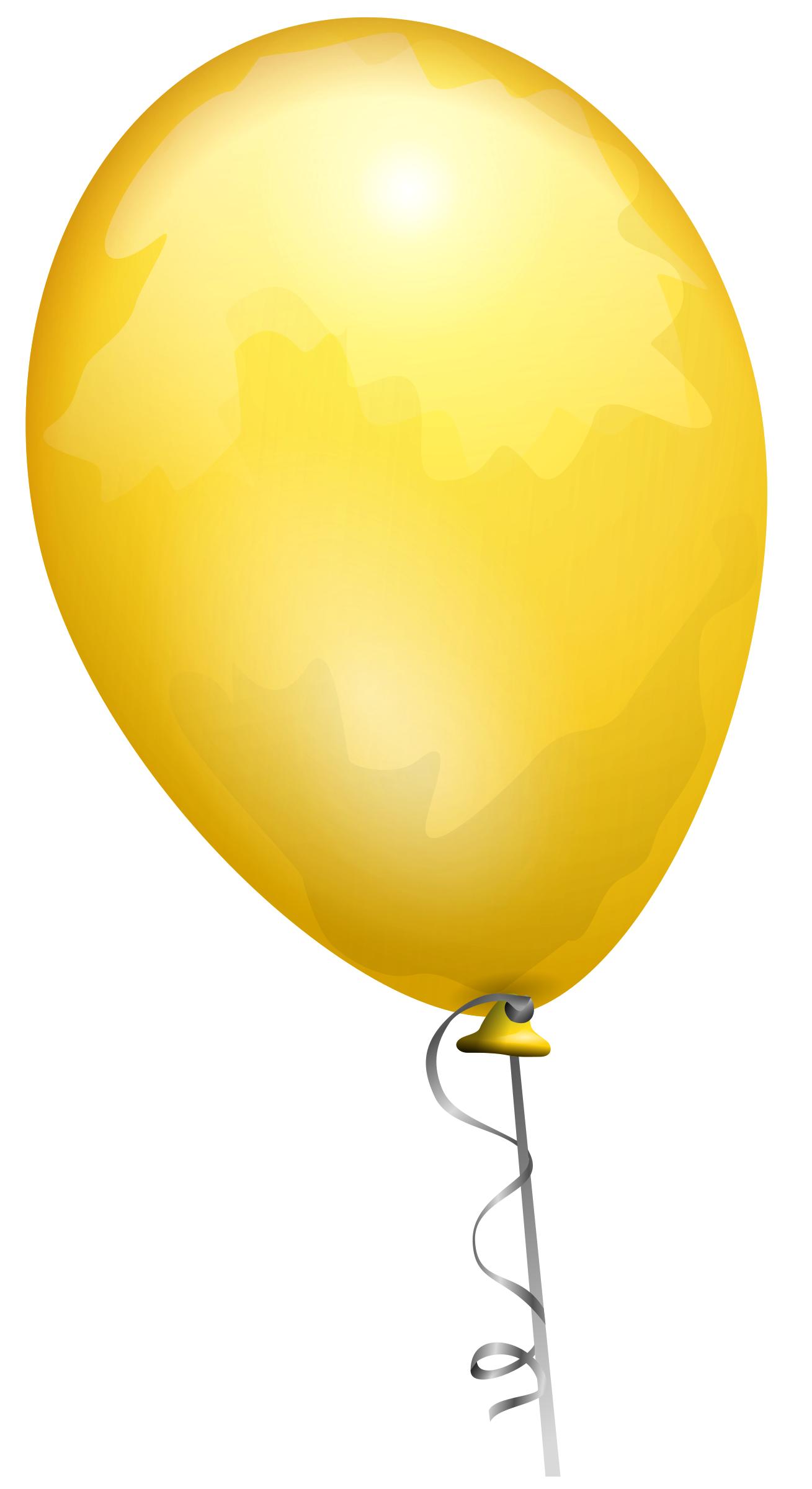 1309x2400 Yellow Balloon Icons Png