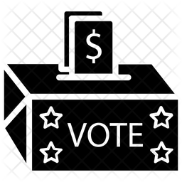 256x256 Ballot Box Icon Of Glyph Style