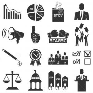 300x300 Stock Photo Politics Vector Ballot Icon Modern Flat Design