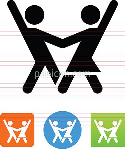 400x478 Tango Dancing Icon