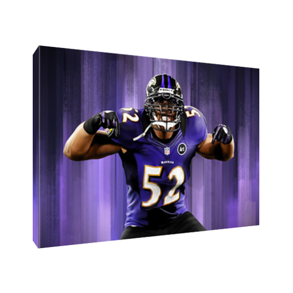 600x600 Baltimore Ravens Icon Ray Lewis Poster Photo Painting Artwork