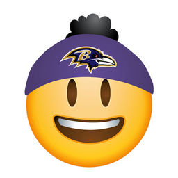 256x256 Baltimore Ravens Stickers