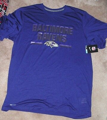 359x400 Nfl Nike Dri Fit Baltimore Ravens Icon Performance Purple Shirt