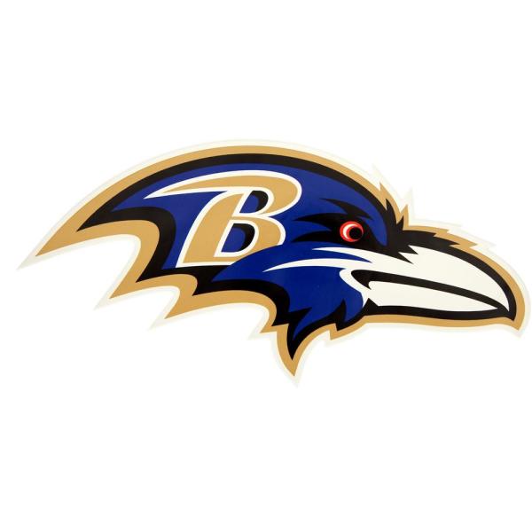 600x600 Applied Icon Nfl Baltimore Ravens Outdoor Logo Graphic Large