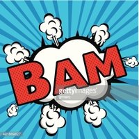 200x200 Bam Comics Icon Stock Vectors