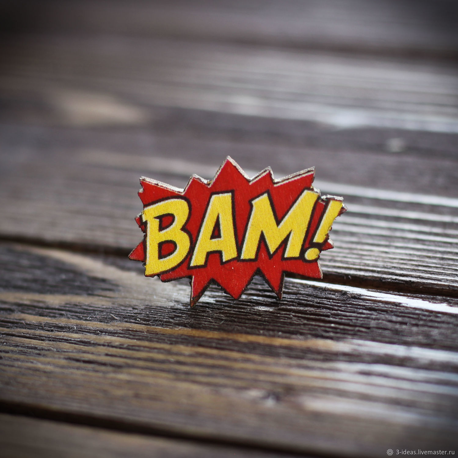 1500x1500 Wooden Icon Comics Bam Shop Online On Livemaster With Shipping