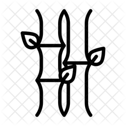 256x256 Bamboo Icon Of Line Style