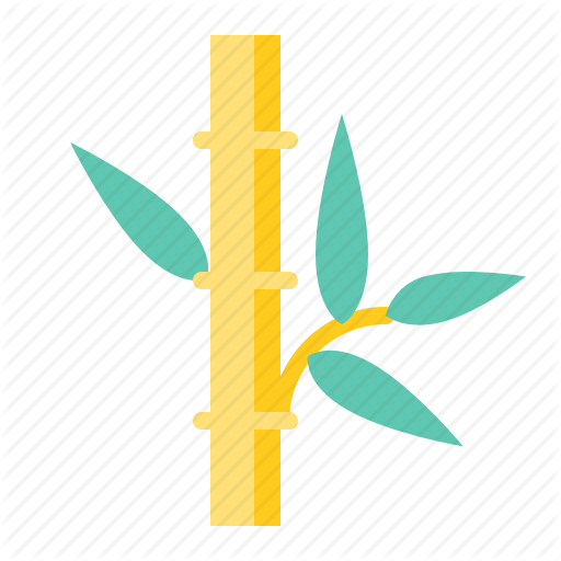 512x512 Bamboo, Gold Bamboo, Spa Icon