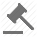 128x128 Ban, Banhammer, Censorship, Hammer, Ip Block, Mallet, Moderator Icon