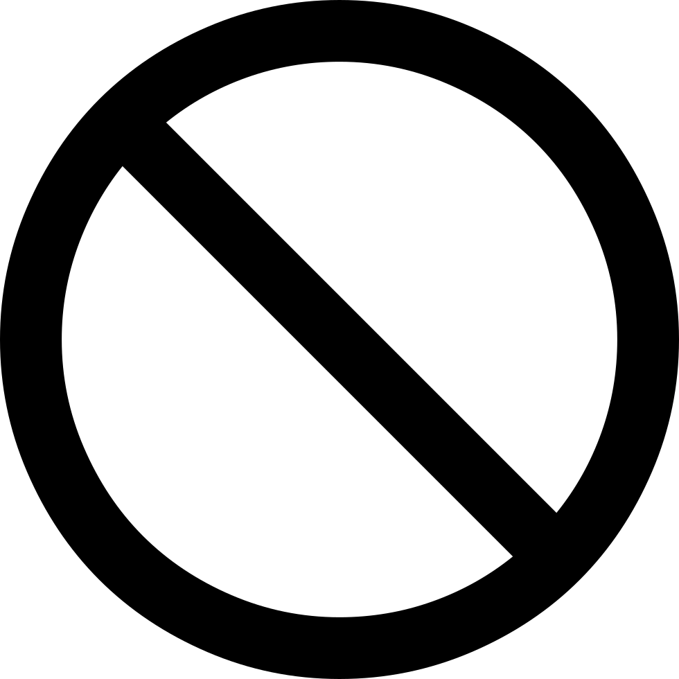 980x980 Ban Png Icon Free Download