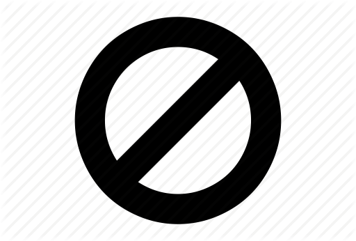 512x346 Ban, Block, Deny, Stop Icon