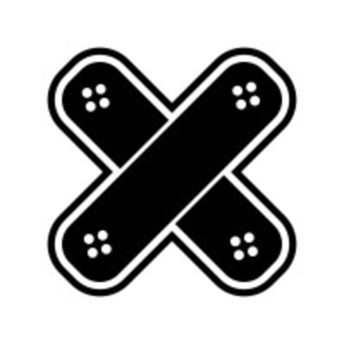 490x490 Band Aid Icon Design