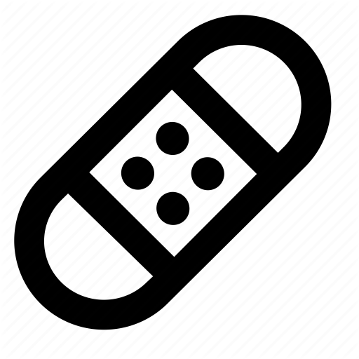 512x512 Bandage, Bandaid, Blood, Compression, Patch, Tourniquet, Wound Icon