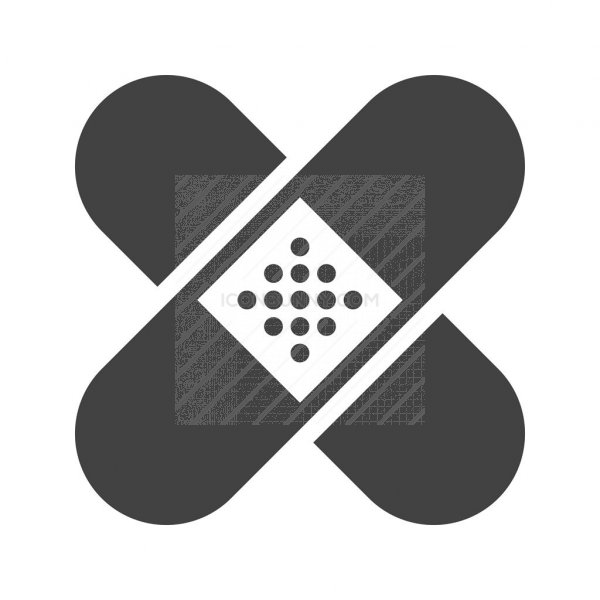 600x600 Band Aid Glyph Icon