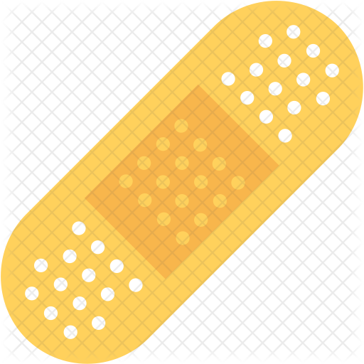 512x512 Bandage Icon Of Flat Style