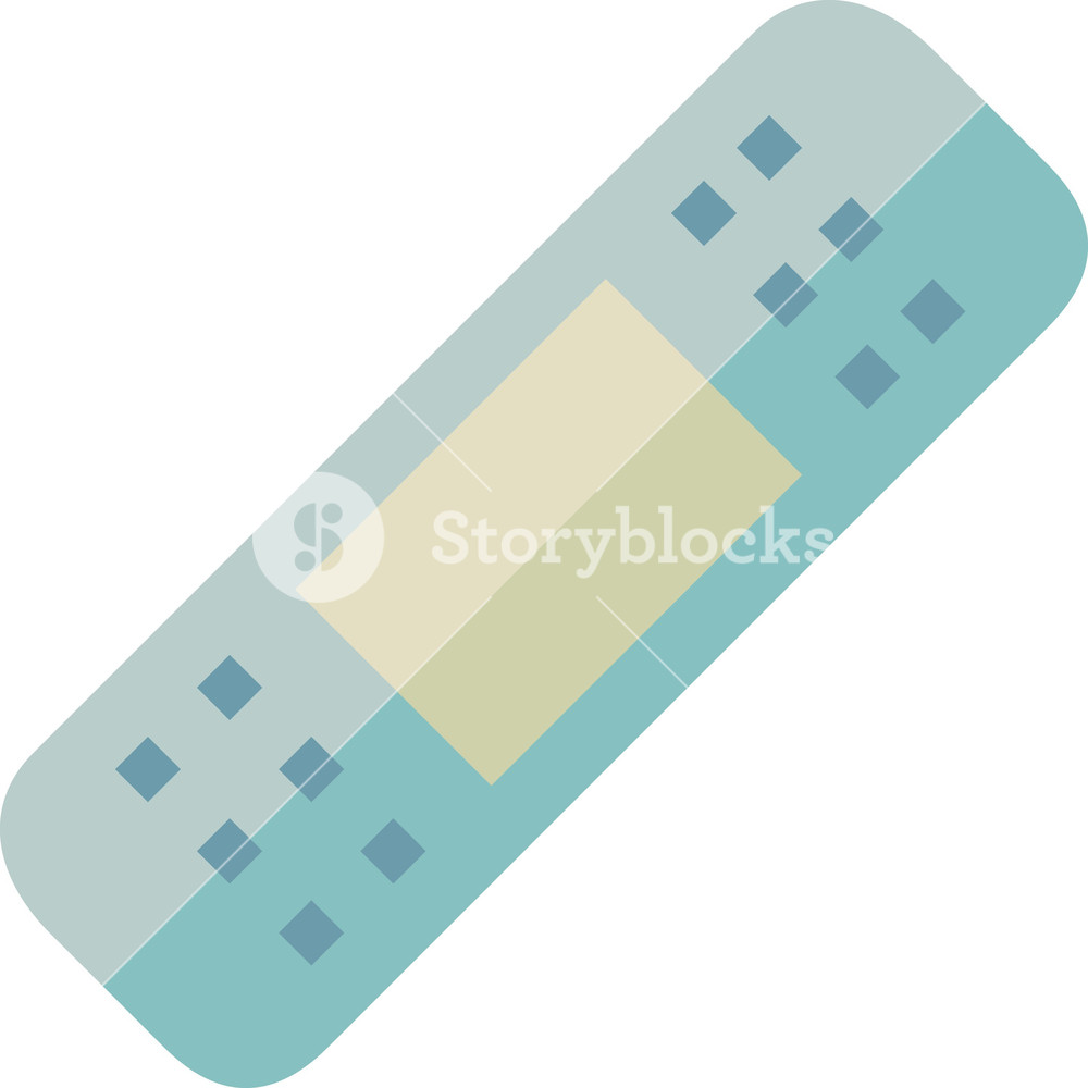 1000x1000 Funky Adhesive Bandage Icon Royalty Free Stock Image
