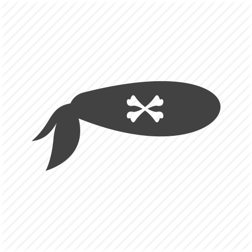 512x512 Bandana, Bone, Hat, Head, Logo, Pirate, Sign Icon