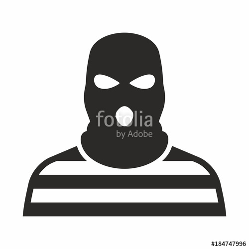 Bandit Icon Stock Image And Royalty Free Vector On Fotolia 500x500 Bandit Icon Stock Image And Royalty Free Vector On Fotolia