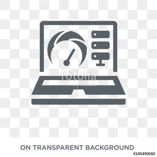500x500 Bandwidth Icon Trendy Flat Vector Bandwidth Icon On Transparent