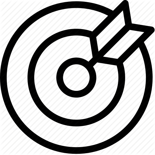 512x512 Bang On, Correct, Perfect, Point, Right, Target, To The Point Icon