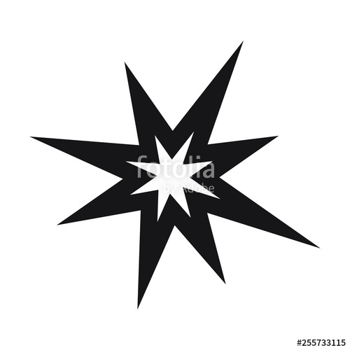 500x500 Explosion Icon, Bang Icon Vector Stock Image And Royalty Free