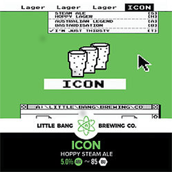 600x600 Little Bang Icon Hoppy Steam Ale Beverage Sa