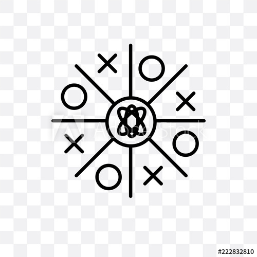 500x500 Big Bang Icon Isolated On Transparent Background Simple