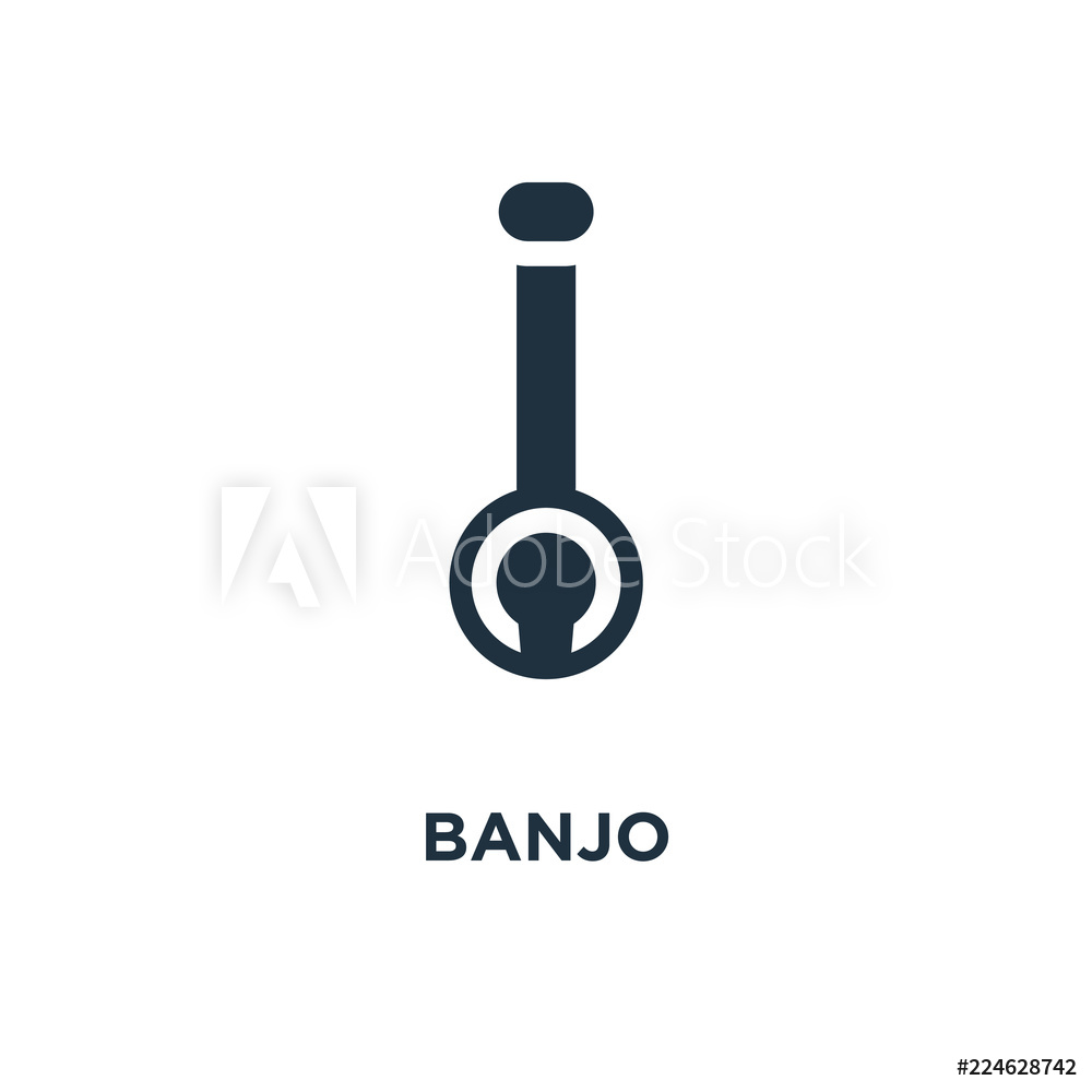 Photo Art Print Banjo Icon Europosters 1000x1000 Photo Art Print Banjo Icon Europosters