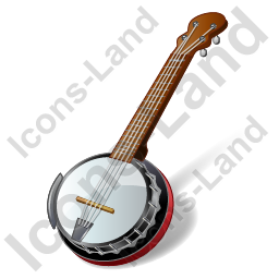 Banjo Icon, Icons 256x256 Banjo Icon, Icons