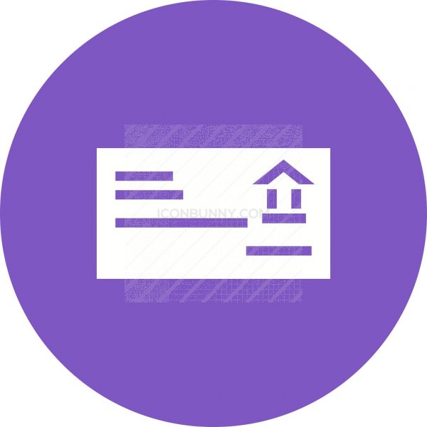 600x600 Current Account Flat Round Icon