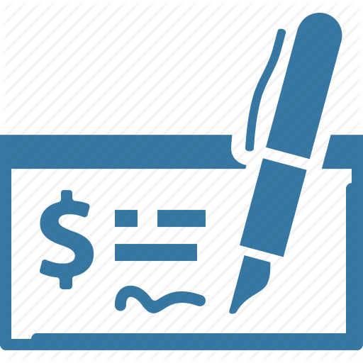 512x512 Bank Check, Finance, Payment Icon