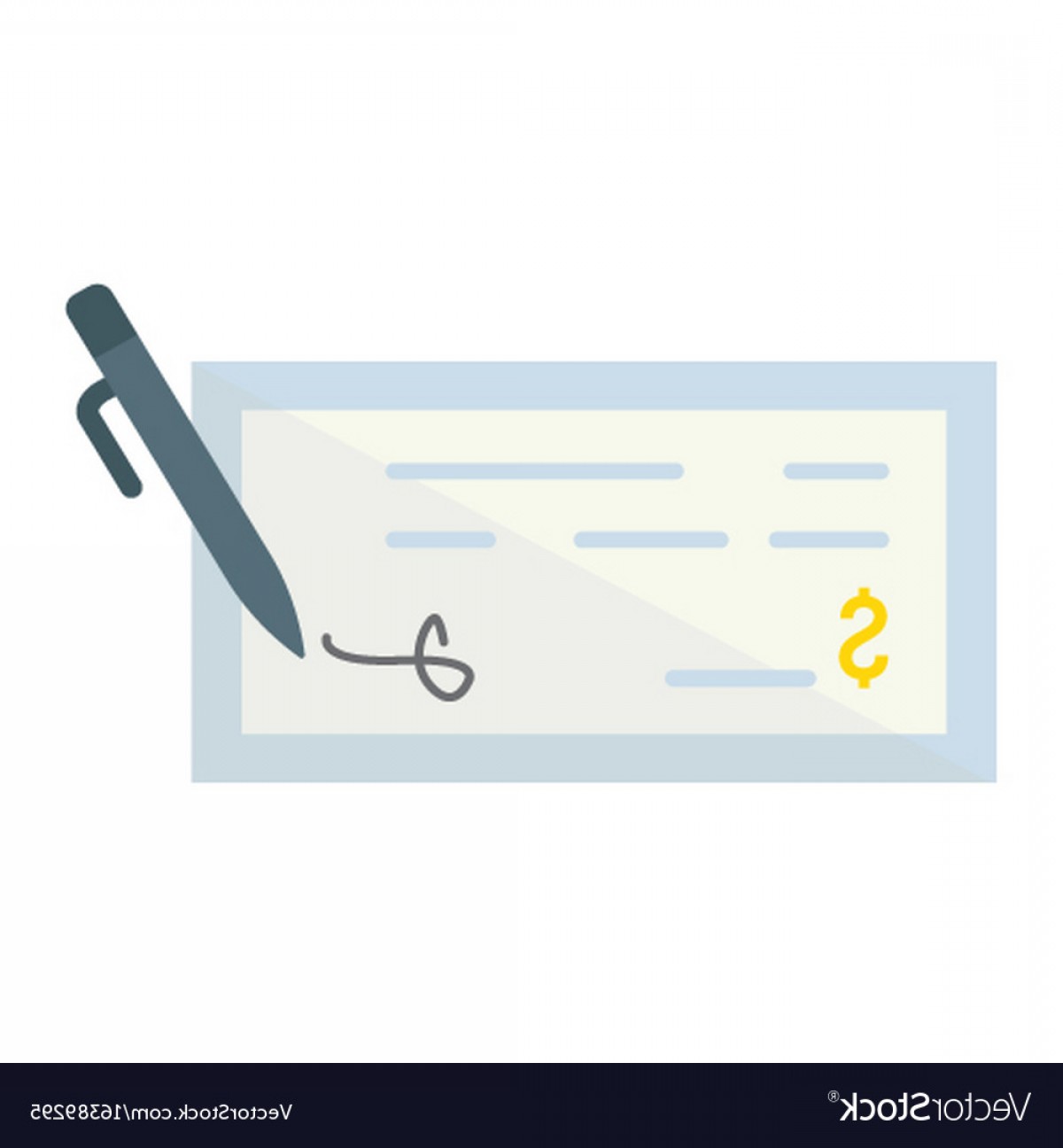 1200x1296 Bank Check Flat Icon Business And Finance Pen Vector Soidergi