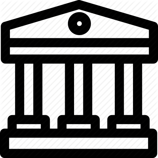 512x512 Bank, Bank Icon, Business, Finance, Home, Outline Icon