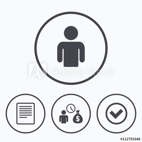 500x500 Bank Loans Icons Fill Document And Get Money