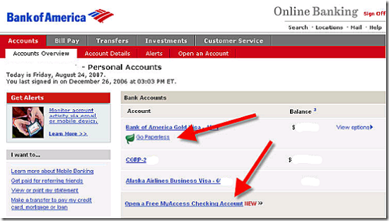 550x313 Bank Of America's Electronic Statement Icon