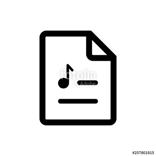 500x500 Music Icon Stock Image And Royalty Free Vector