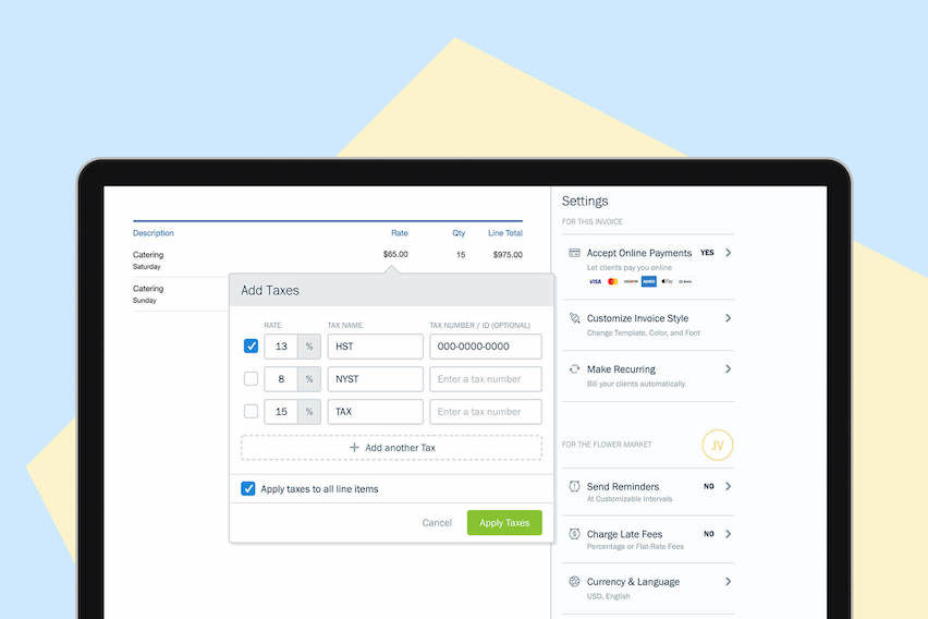852x568 New Improved In Freshbooks Taxes, Expenses And Bank