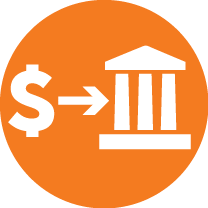 208x208 Dollar, Money, Bank, Transfer Icon