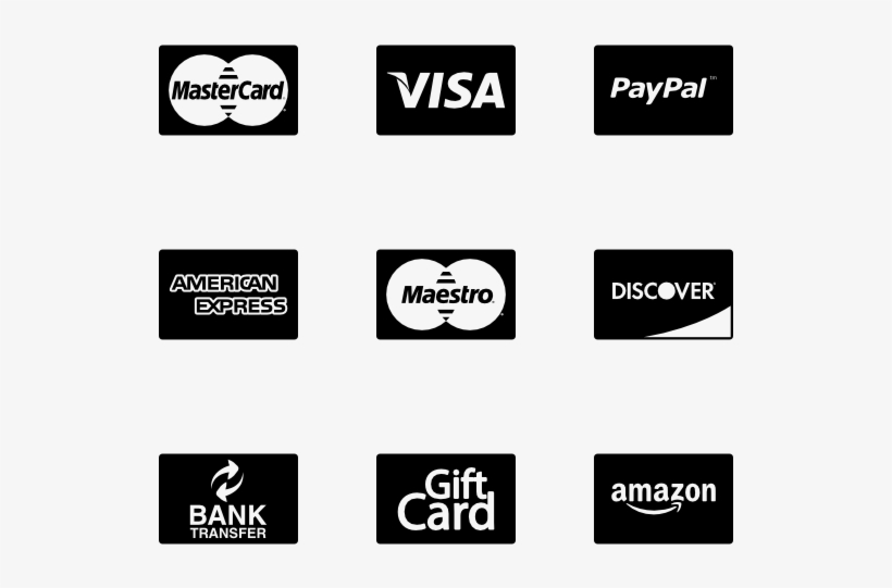 820x541 Banner Royalty Free Stock Card Payment Icons Free Payments