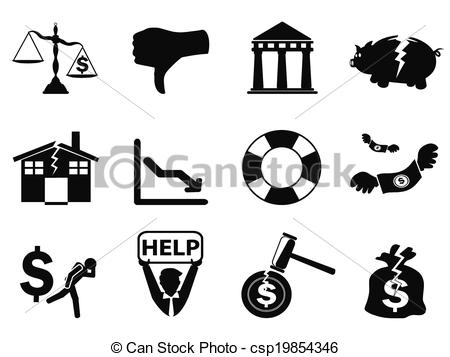 450x357 Bankruptcy Icon