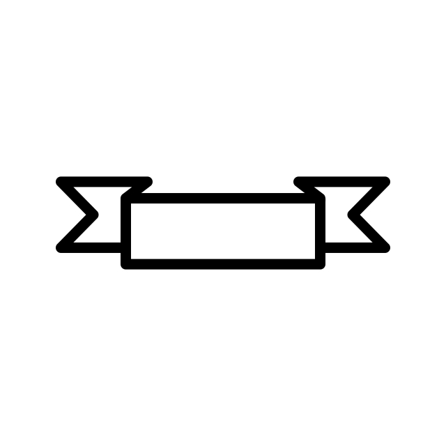 640x640 Vector Banner Icon, Banner, Sponsor Icon, Vector Png Transparent