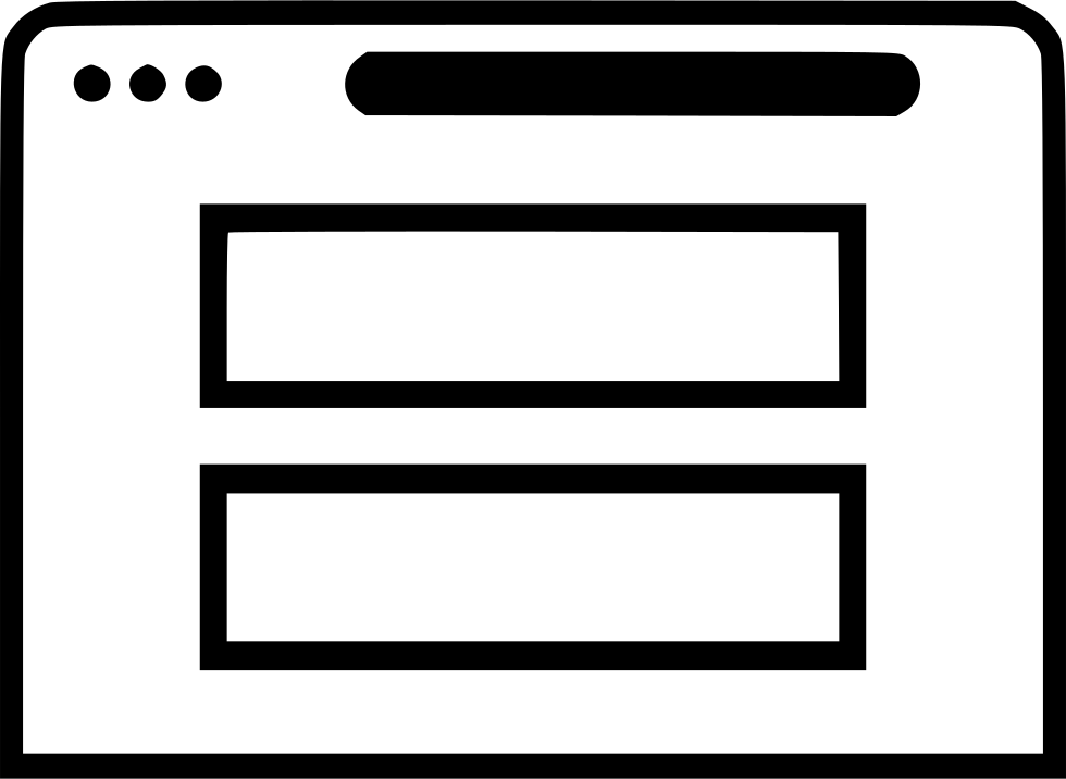 980x716 Wireframes Web Double Banners Png Icon Free Download