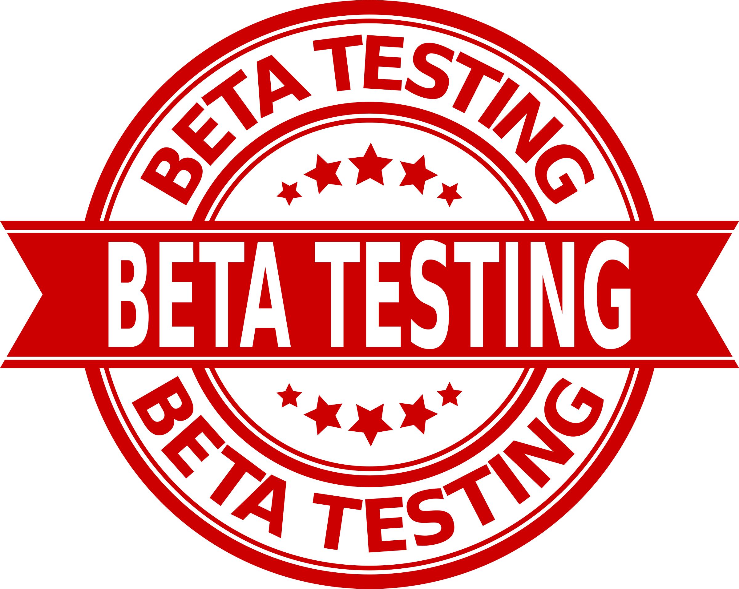 2400x1913 Beta Testing Banner Icons Png