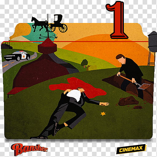 512x512 Banshee Series And Season Folder Icons, Banshee S