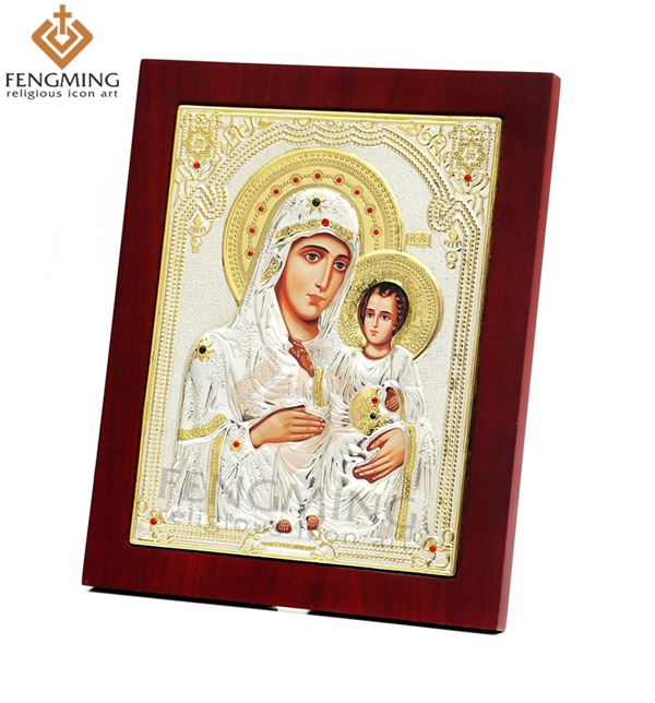 Charming Virgin Mary Jerusalem And Jesus Russian Greek Icon 600x644 Charming Virgin Mary Jerusalem And Jesus Russian Greek Icon