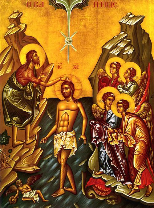 Greek Orthodox Icon Of The Baptism Of Our Lord Jesus Christ 500x674 Greek Orthodox Icon Of The Baptism Of Our Lord Jesus Christ