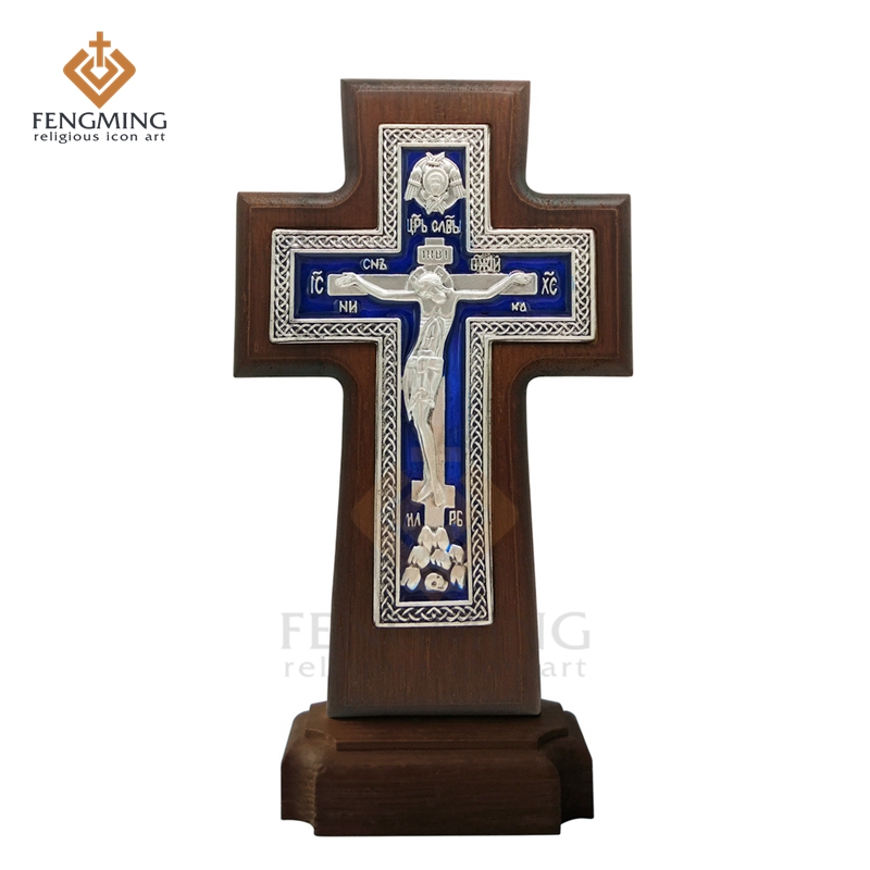 High Quality Orthodox Cross Oak Wood Christian Metal Crucifix 800x800 High Quality Orthodox Cross Oak Wood Christian Metal Crucifix